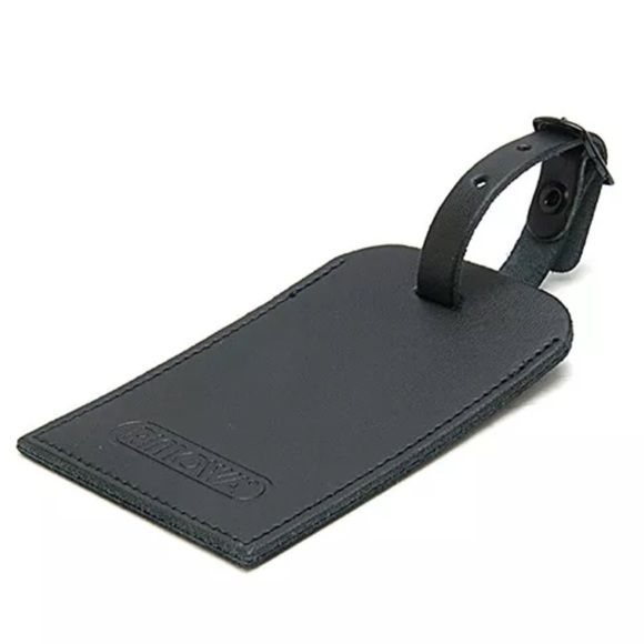 rimowa luggage tag leather